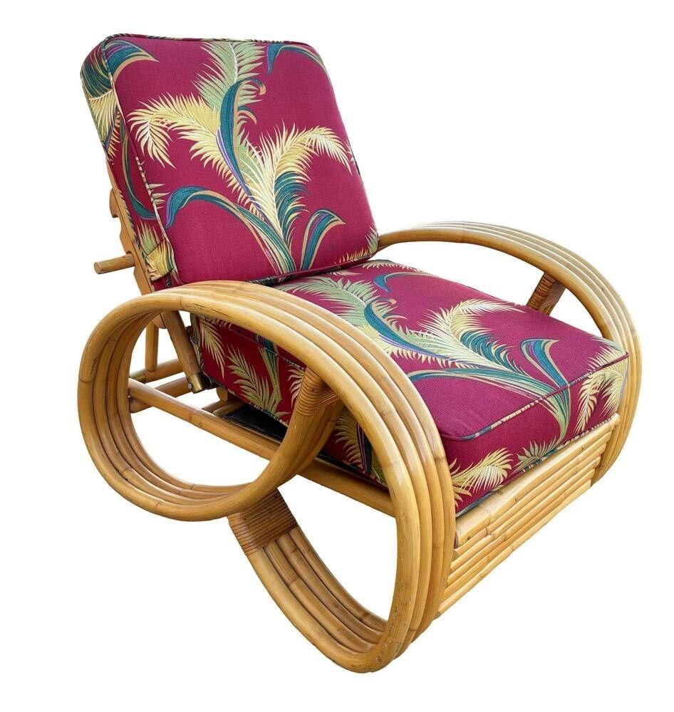 Restored Rattan 3/4 Pretzel Arm 3 Piece Living Room Set - 16