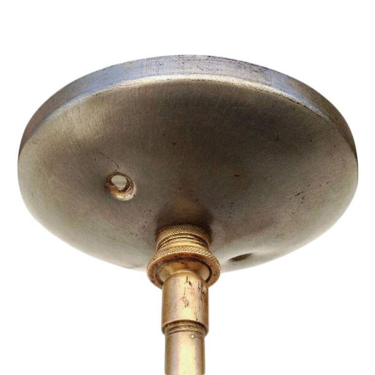 Streamline Machine Age Copper Tiered Disk Saucer Ceiling Hanging Pendant - 13