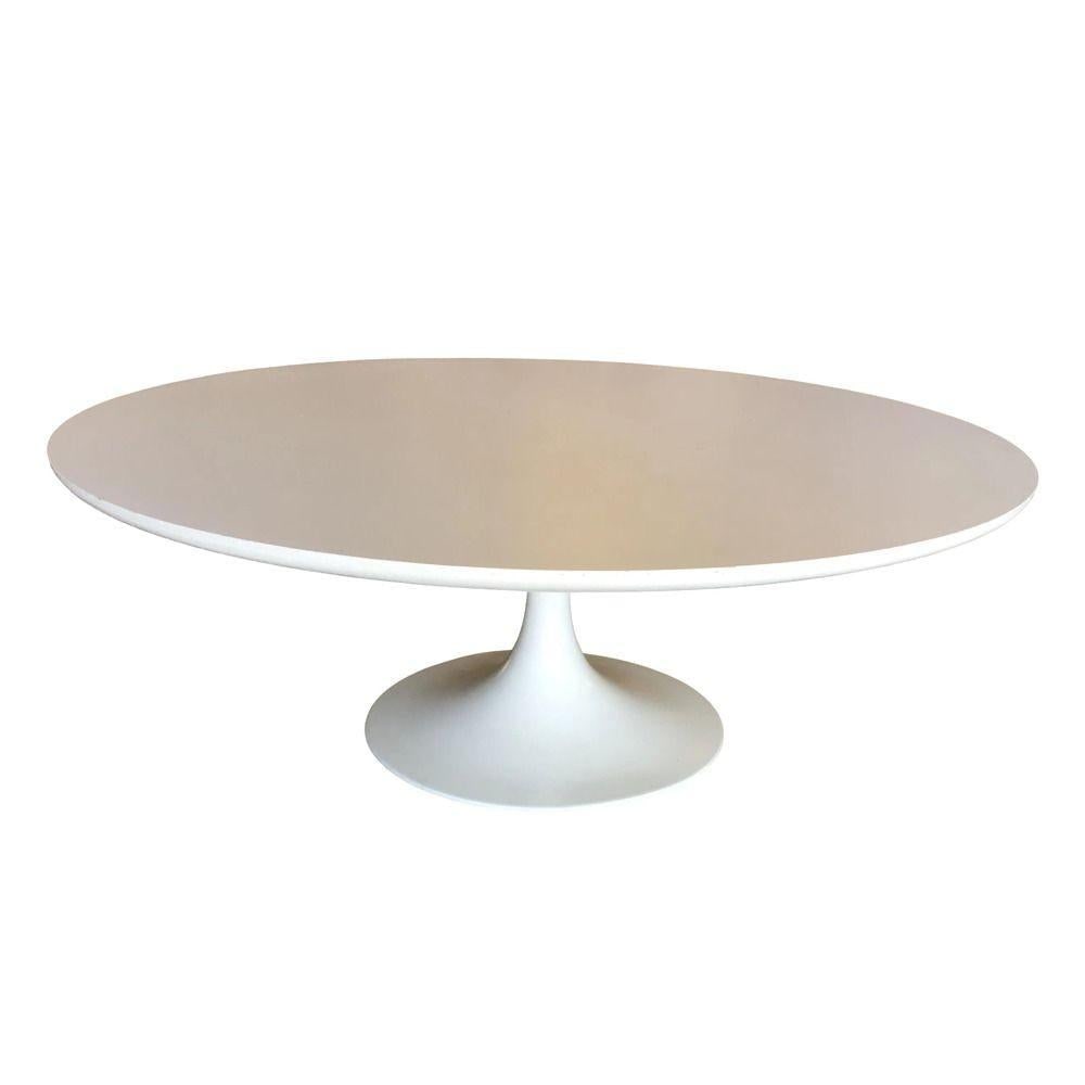 Mid-century Round 42" Tulip Coffee Table by Eero Saarinen for Knoll - 3
