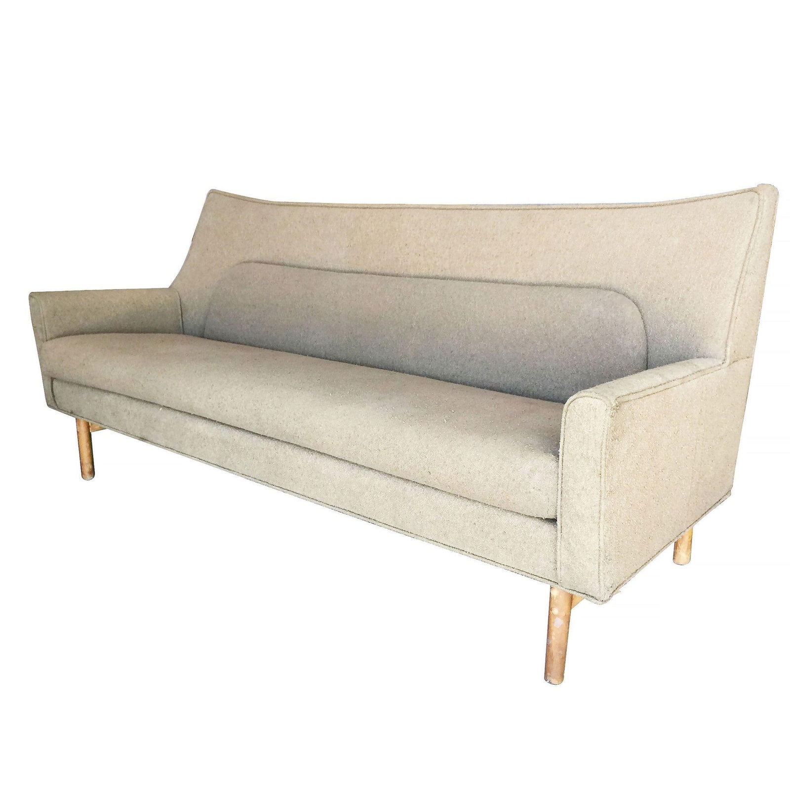 Paul McCobb "Pagoda" Style Arched Wing Sofa - 2