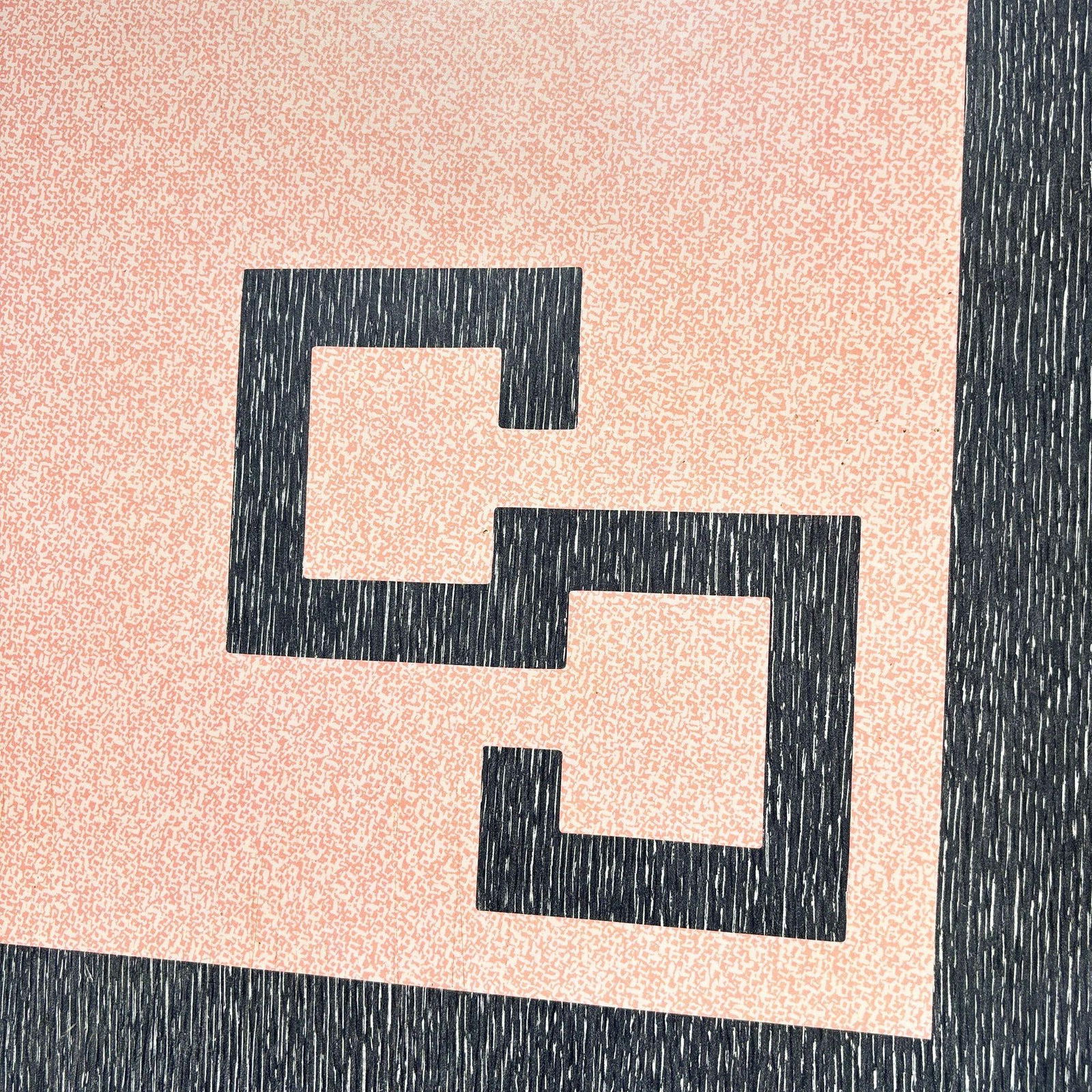 Mid-century Pink & Black Formica & Polished Chrome Kitchennette Dining Table - 14