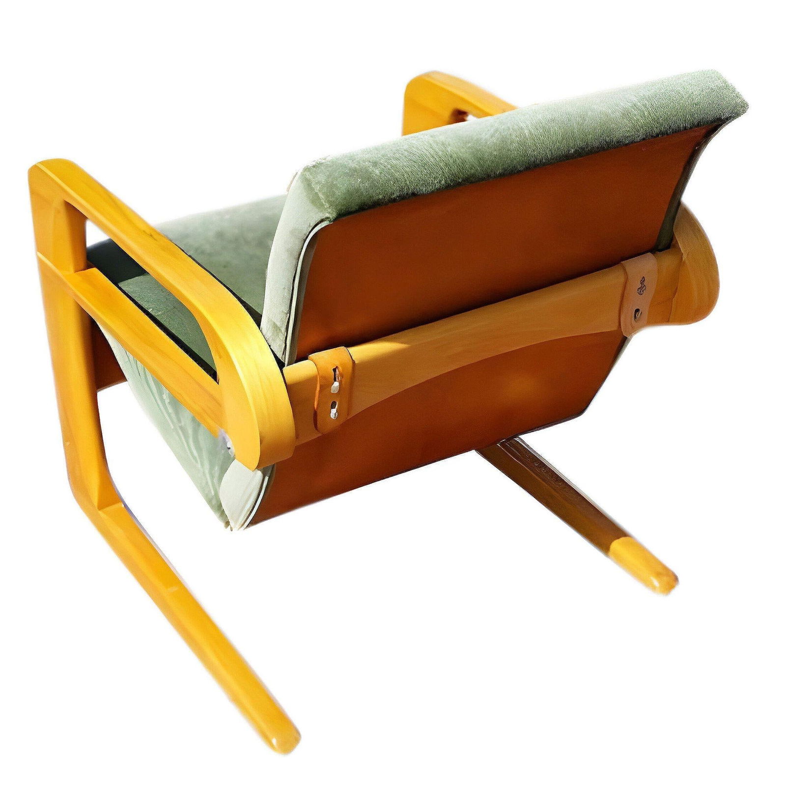 1938 Art Deco "Airline Chair" Lounge by KEM Weber for Walt Disney, 2 Available - 5