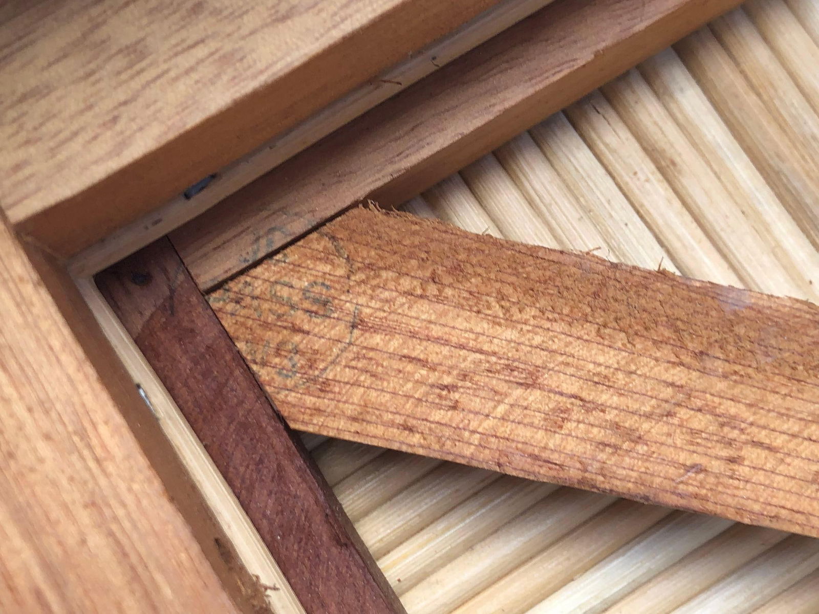 Donghia Rattan Lounge Chair & Ottoman by John Hutton, The Merbau Collection - 16