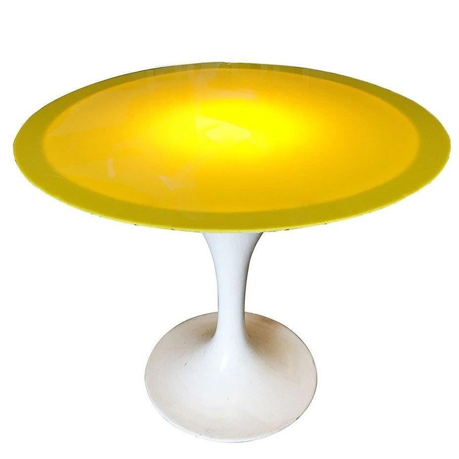 Modernist Light Up Tulip Style Coffee Table - 15