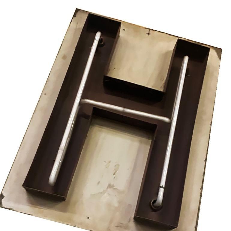 Large Vintage Neon Marquee Letter "H" From Pan American Auditorium - 15