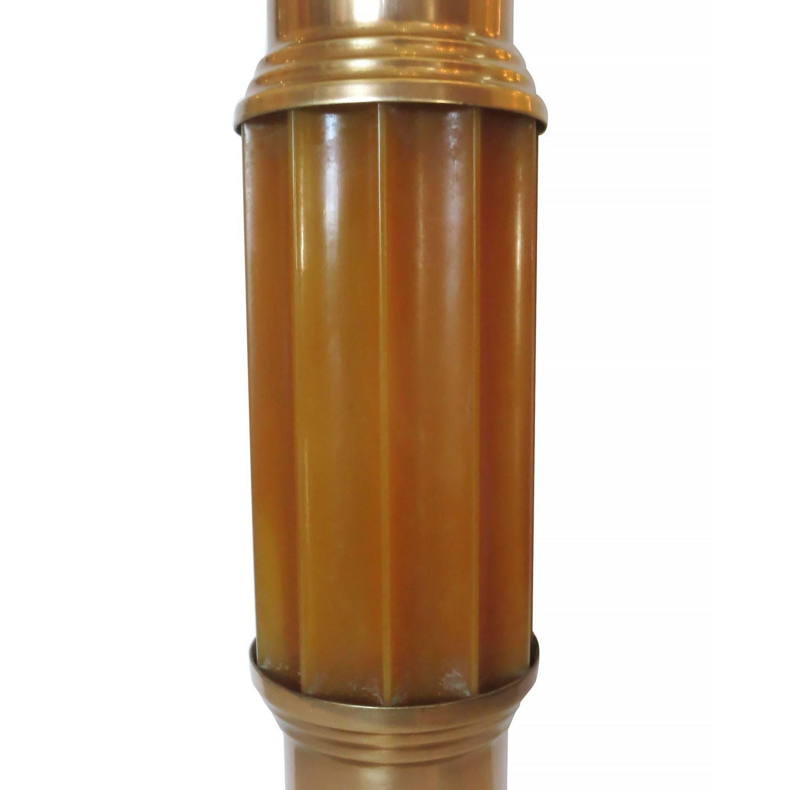 Art Deco Celluloid and Brass Table Lamp - 16