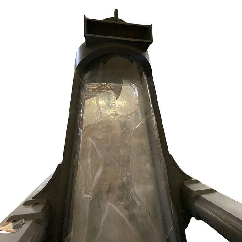 Futurist Cryogenic Freezing Chamber Tube Sculpture Hero Prop, 1997 Austin Powers - 11