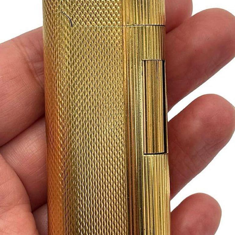 Dunhill S-Type Gold Plated "Rollagas" Lighter, Circa 1970 - 14