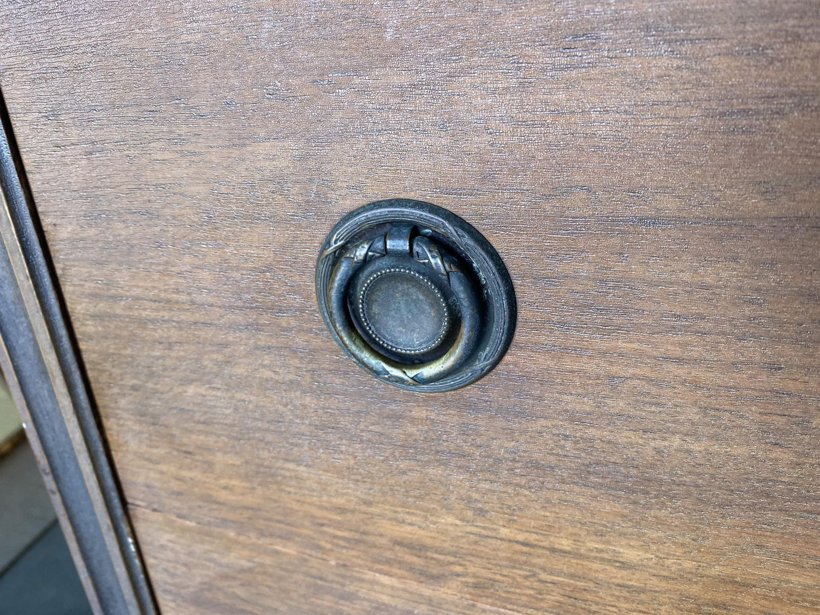 Antique Walnut Highboy Dresser w/ Vanity Table Mirror by Berkey & Gay Furniture - 18