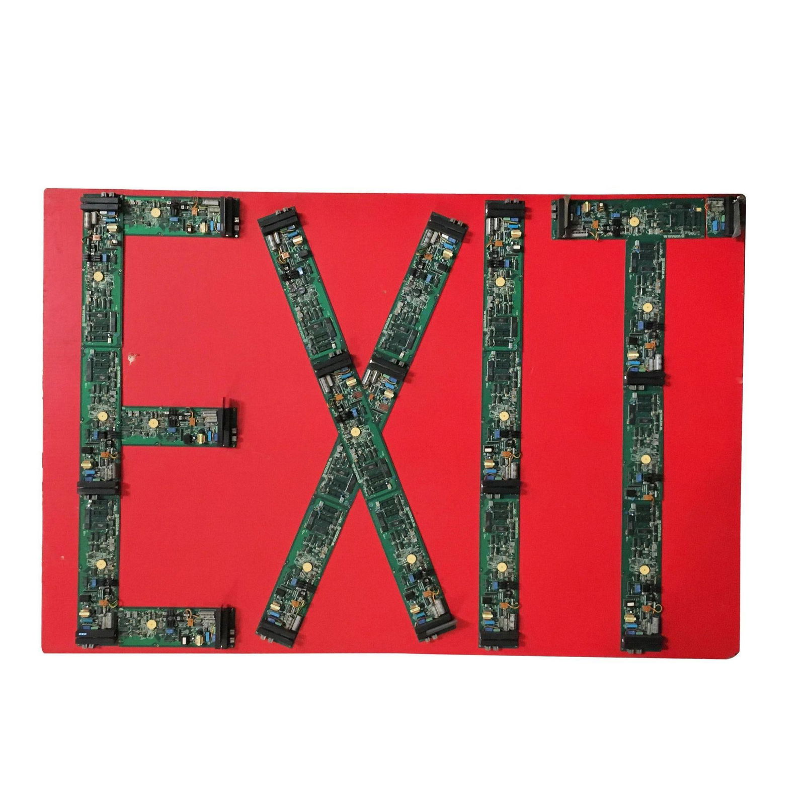 Abstract "Exit with Light" Artography Credit Card Machine Sculpture by Pasqual B - 5