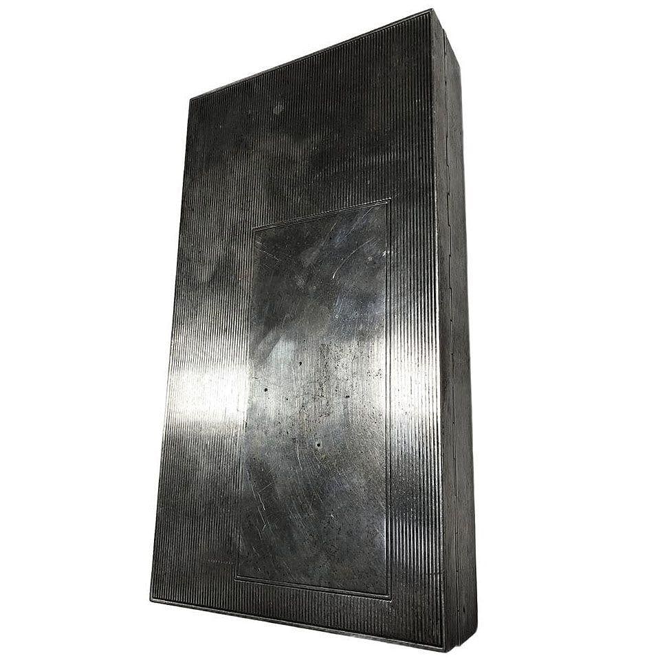 German Art Deco Sterling Silver& Mahogany Cigar Box by Dunhill - 3