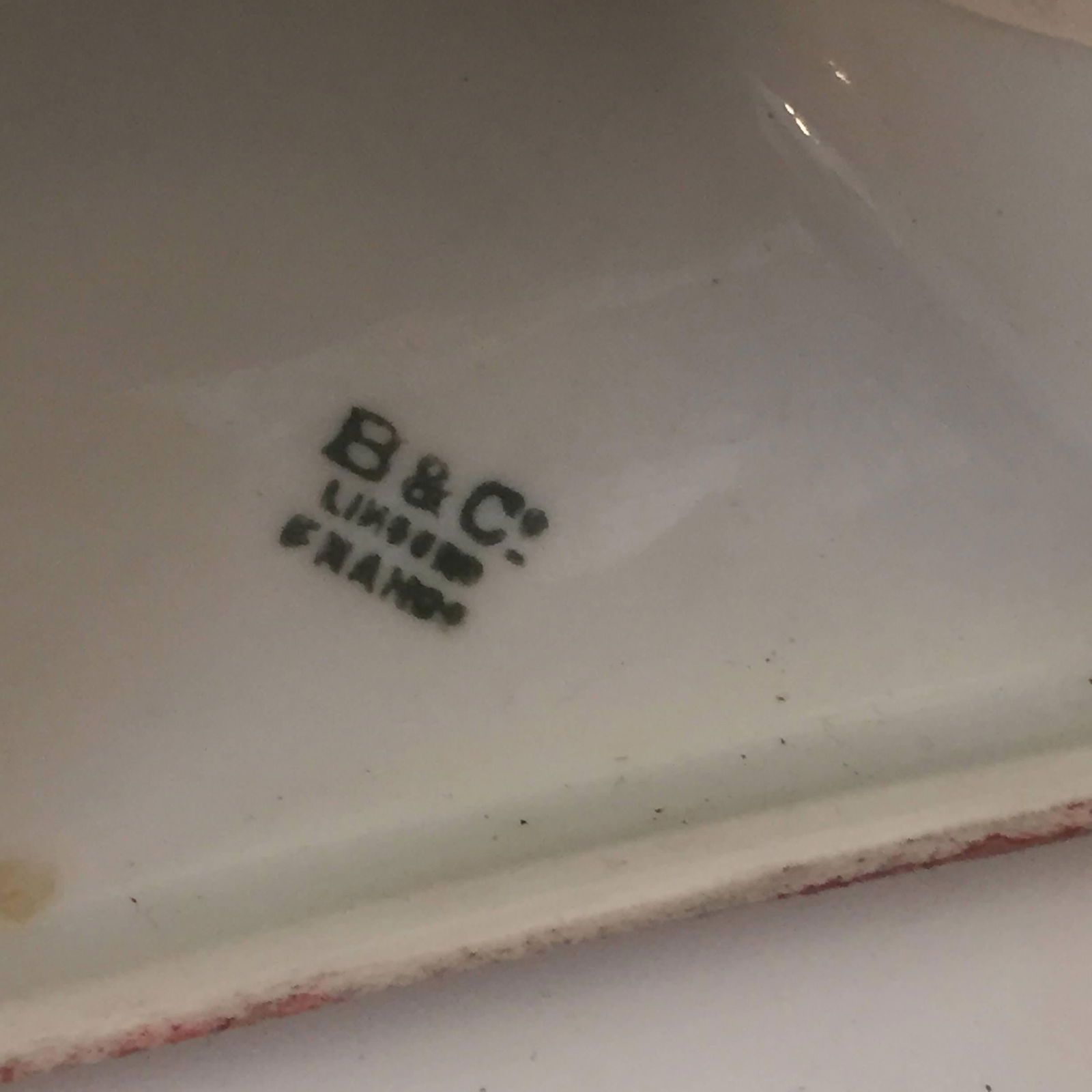 Set of Five Antique 18-Karat Porcelain Table Tea Limouge and Signed Osborne - 6