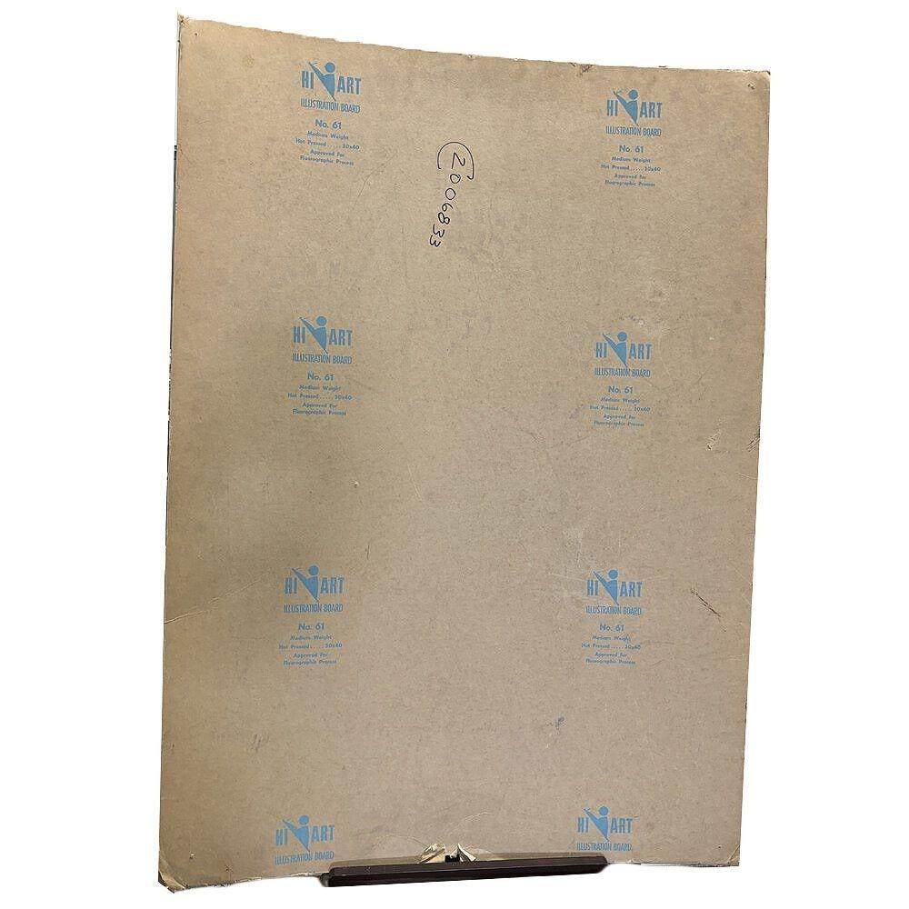 40" Tall Sepia Hollywood Starlett Photograph Jean Harlow Mounted to Pressboard - 4