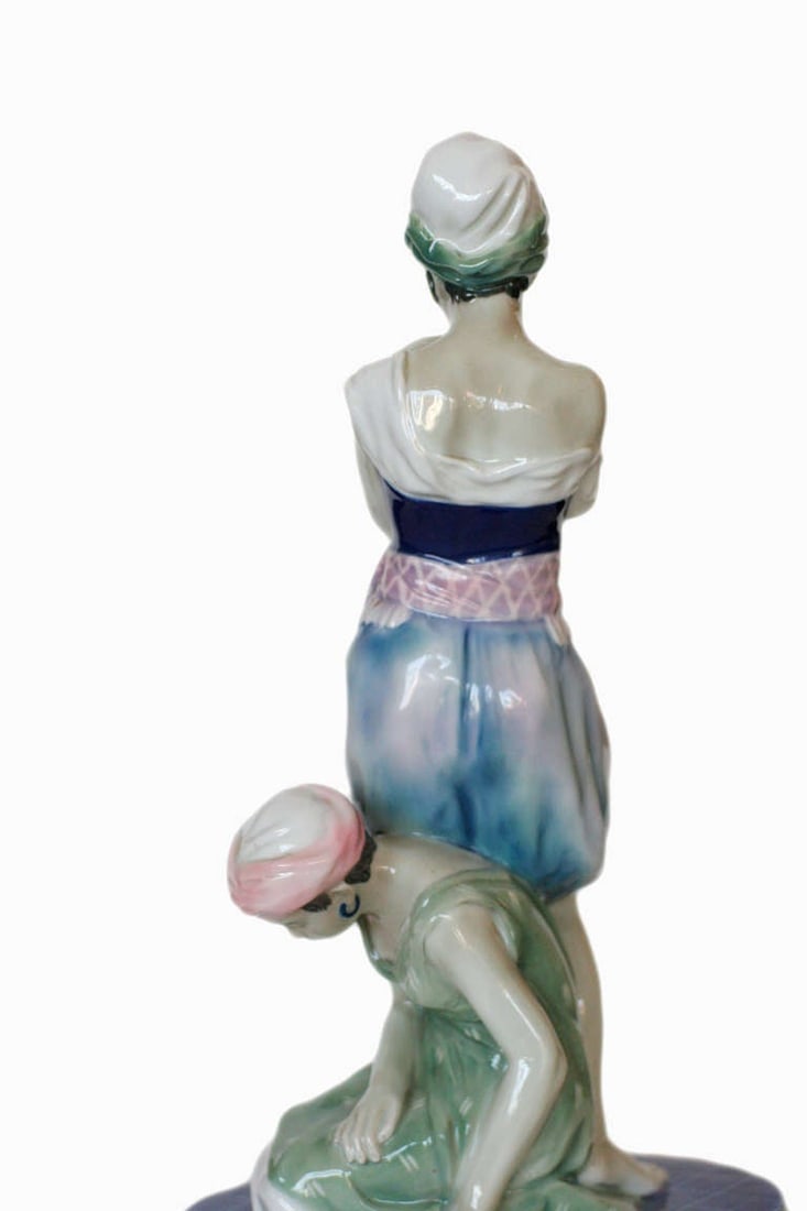 Scheherazade Porcelain Statue by Volkstedt - 11