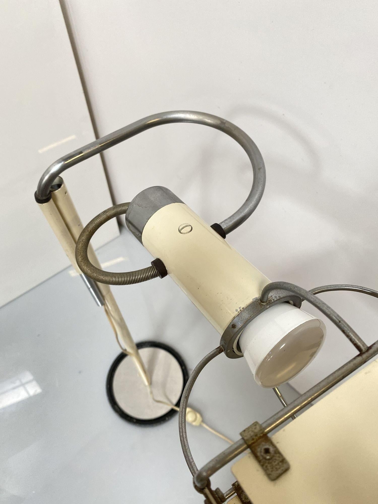 Post Modern Italian Floor Lamp with Hollywood Style Barn Doors - 19