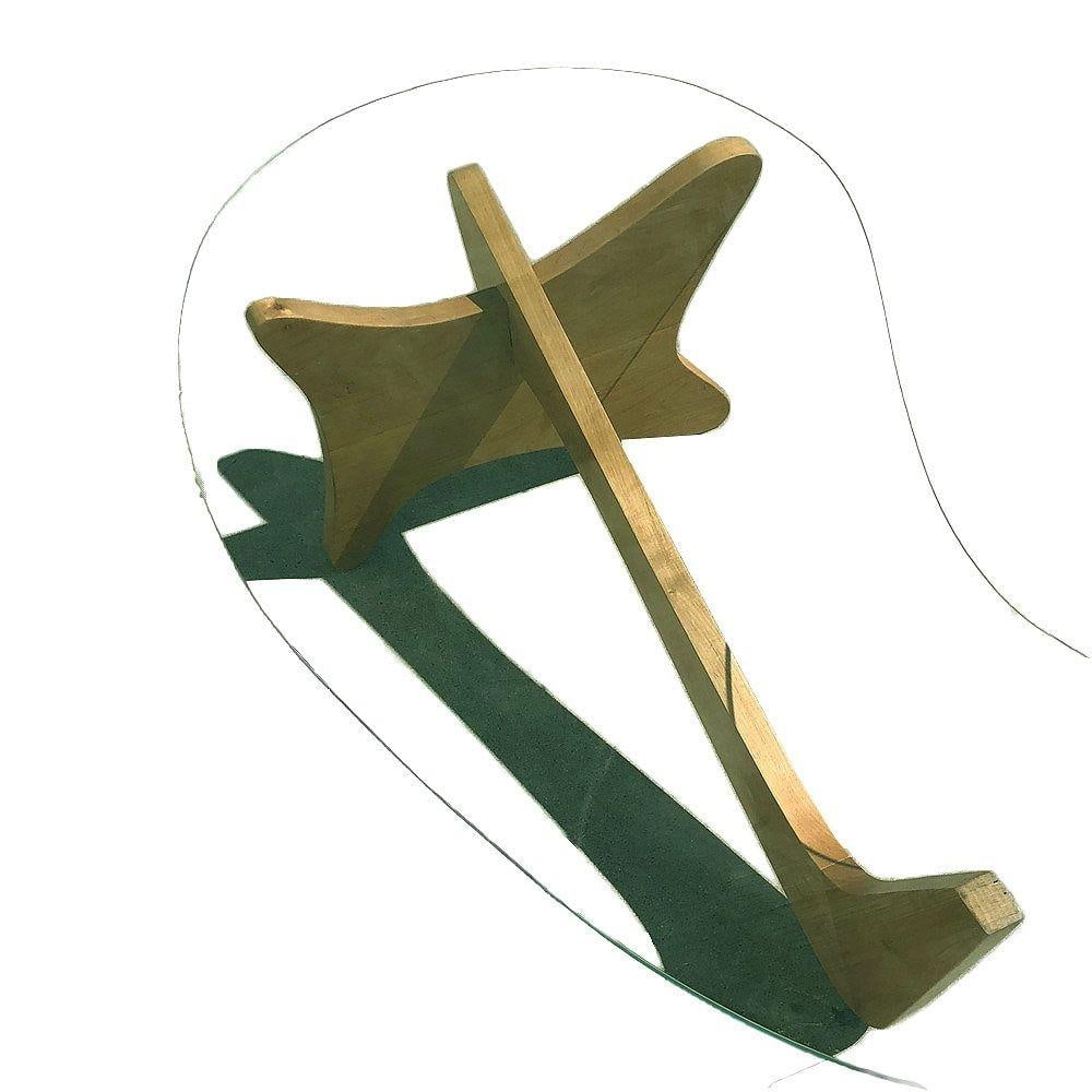 Mid-Century Noguchi Style Biomorphic "Airplane" Coffee Table - 18