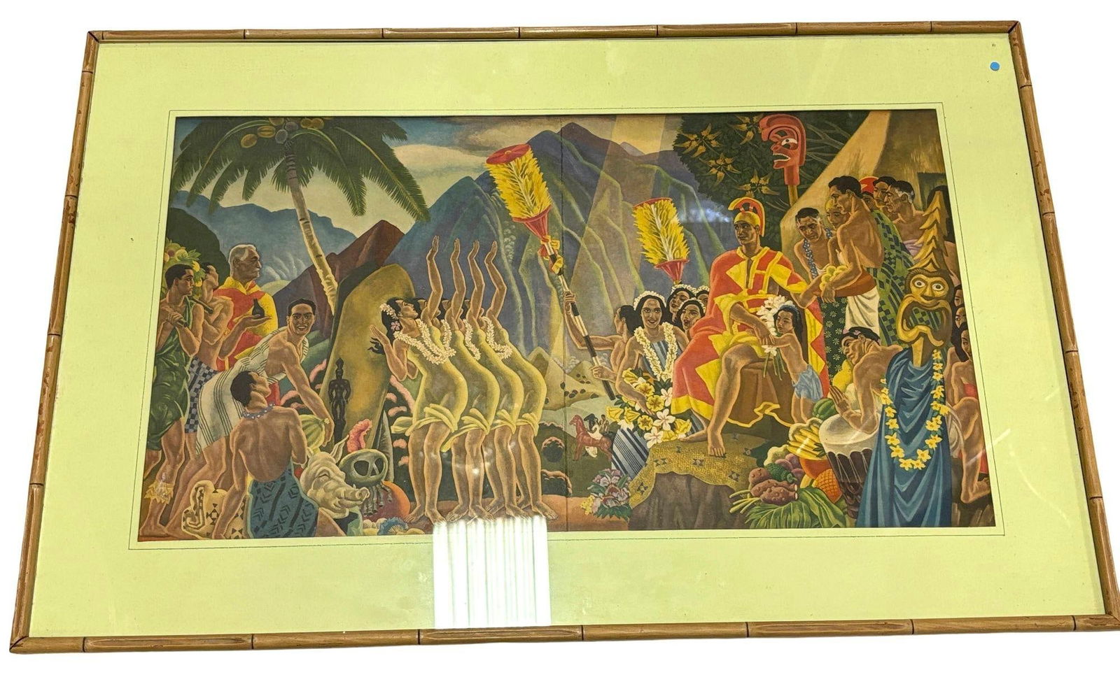 Vintage 1934 Eugen Savage Matson Lines Vintage Cruise Ship Menu Art Print - 4