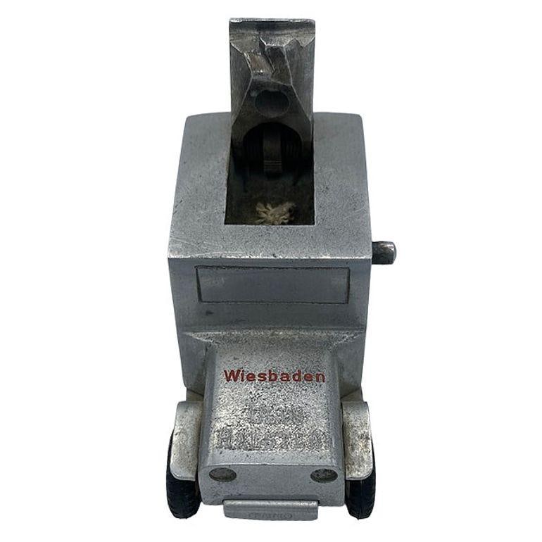 Rare Hand Machined Willys Jeep Ges-Gesch Table Lighter, West Germany by by Baier - 16