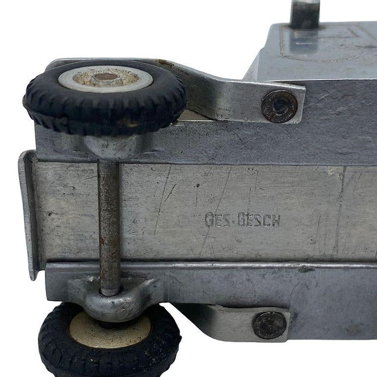 Rare Hand Machined Willys Jeep Ges-Gesch Table Lighter, West Germany by by Baier - 5