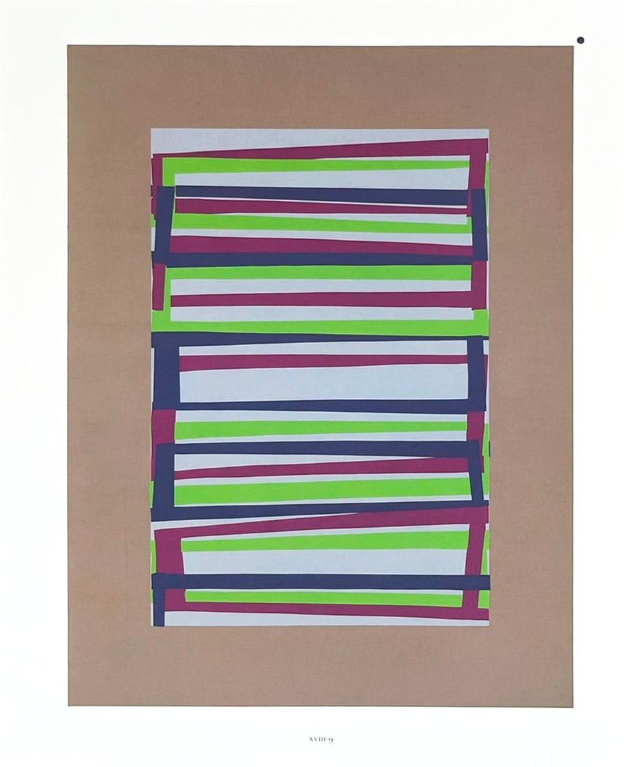 2009 Josef Albers The Interaction of Color Plate XVIII-9 (1 of 1)