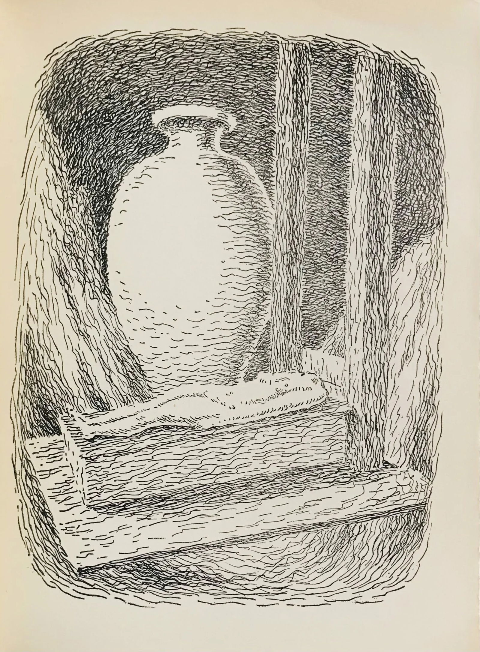 1948 Rene' Magritte Illustration 4, Les chant de Maldoror (1 of 1)