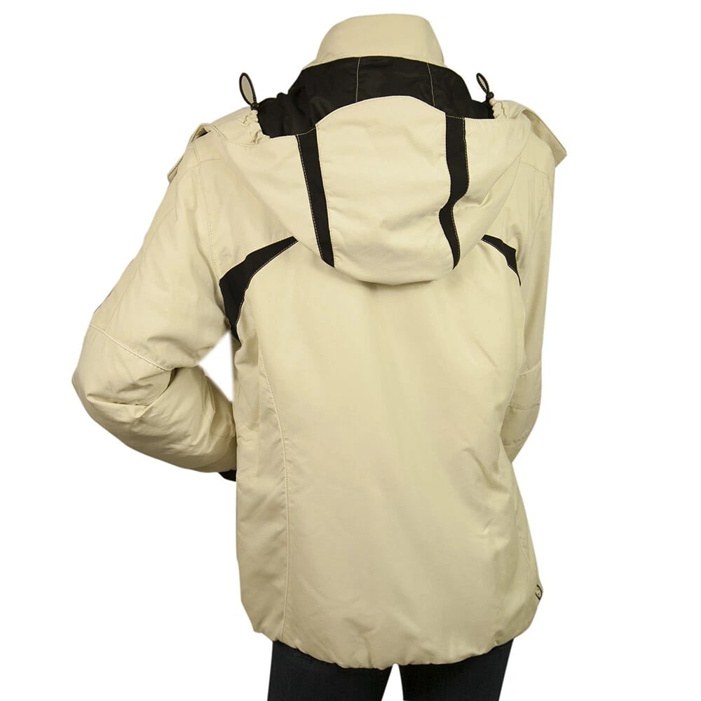 Colmar White Ski Winter Hooded Zipper Jacket size 42 - 2