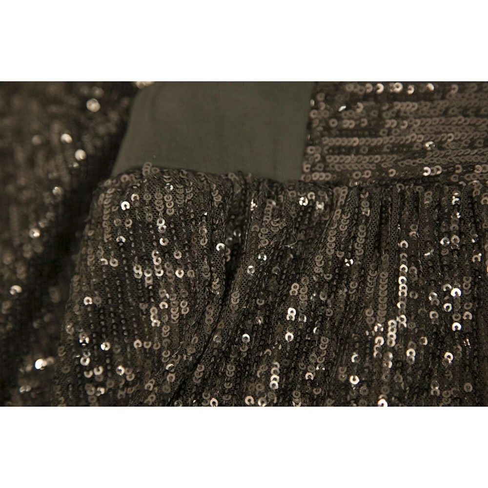 Lotus Eaters Black fully Sequined Woman's Harem Pants Trousers size S - 5