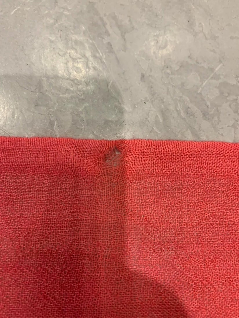 MCM Fuchsia Cashmere Wool Large Scarf Pashmina Shawl - 8