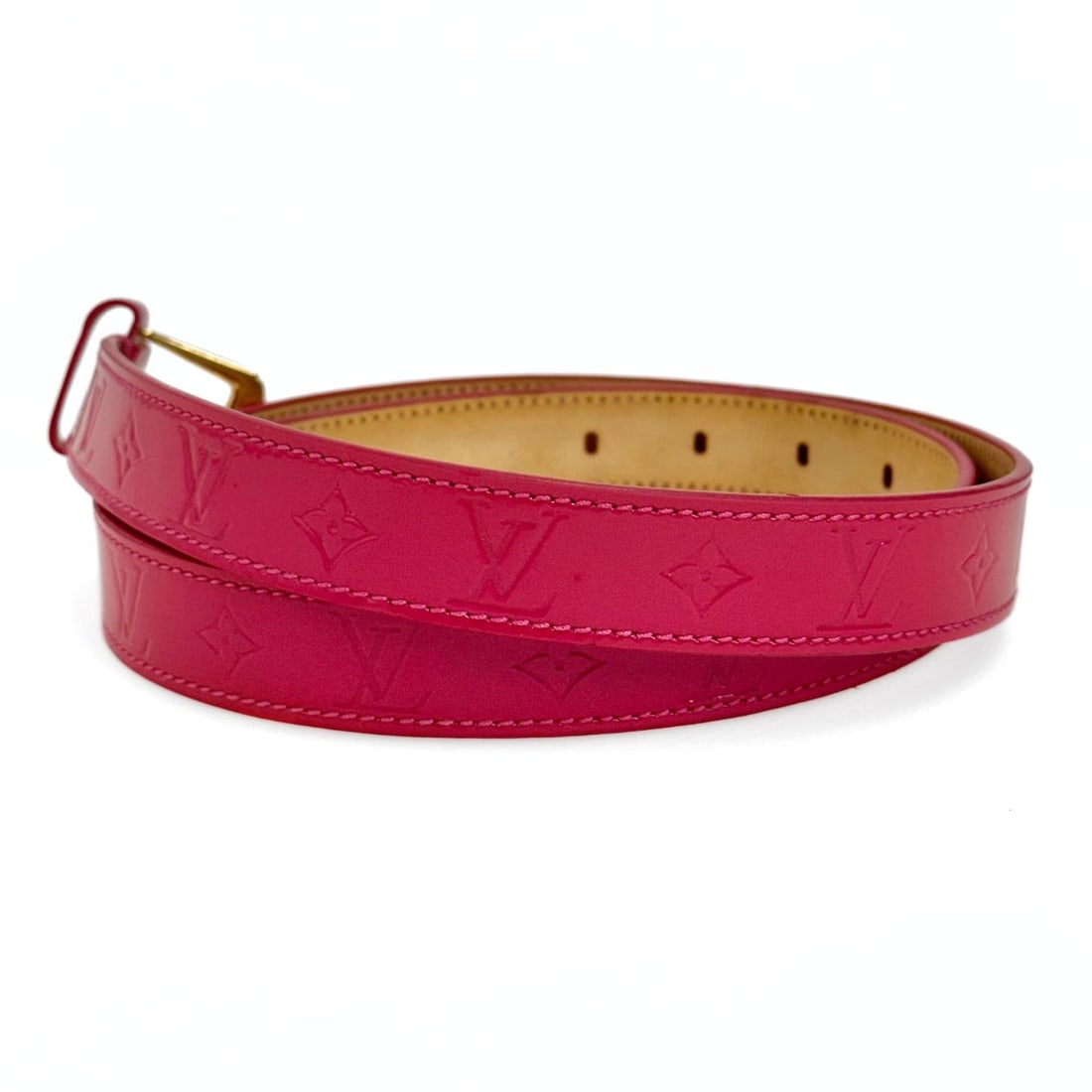 LOUIS VUITTON women's belt in monogram patent leather (Cm 108) - 4
