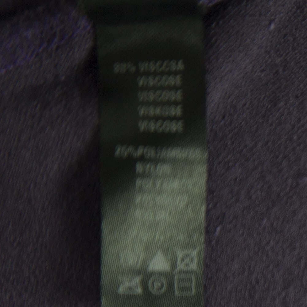 Margherita Mazzei Purple Velour Kimono Buttons Long Cardigan Cardi - 6