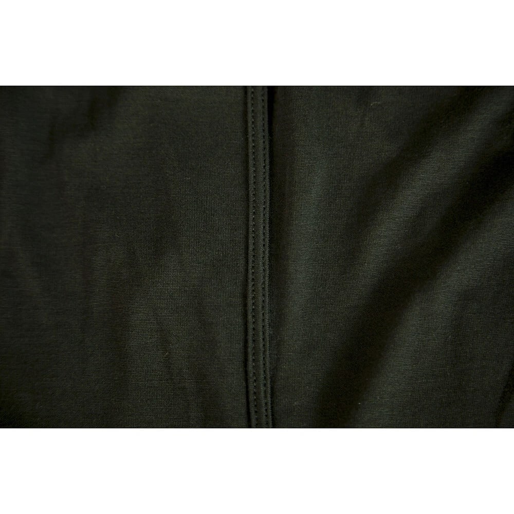 Isabel Benenato Black Bodycon Mini Length Long Sleeves Woolen Dress sz 42 - 4