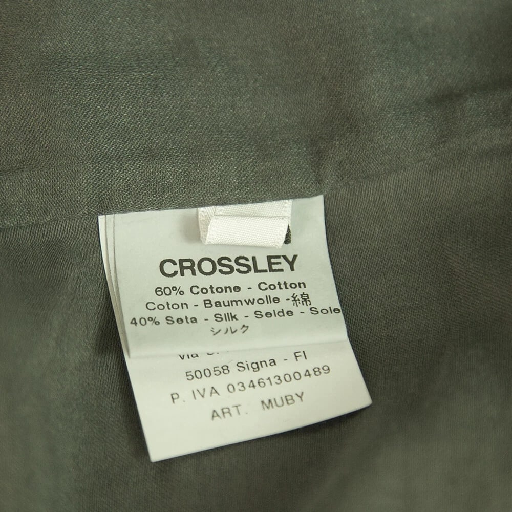 Crossley Gray Cotton Silk Knee Length Skirt size XS - 5