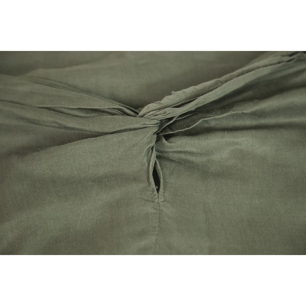 Crossley Gray Cotton Silk Knee Length Skirt size XS - 6