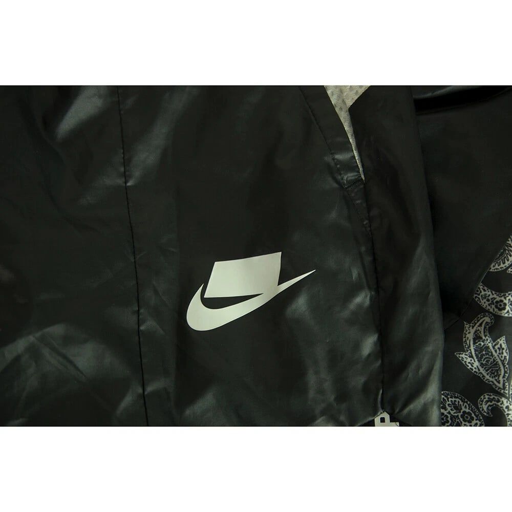 Nike Sport Black White Floral Sport Track Pants Trousers size XS - 5