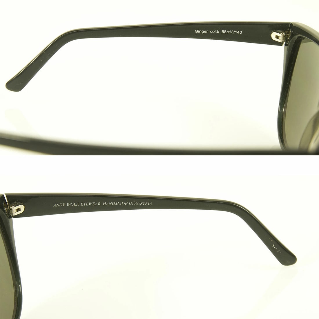 Andy Wolf Ginger Retro Black Womens Sunglasses 58cf3/140 - 7