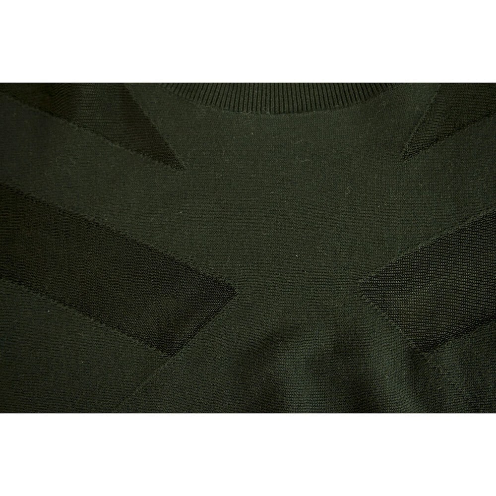 Surface to air Black Cotton Viscose Knit Sheer Panels Top Blouse size 34 - 5