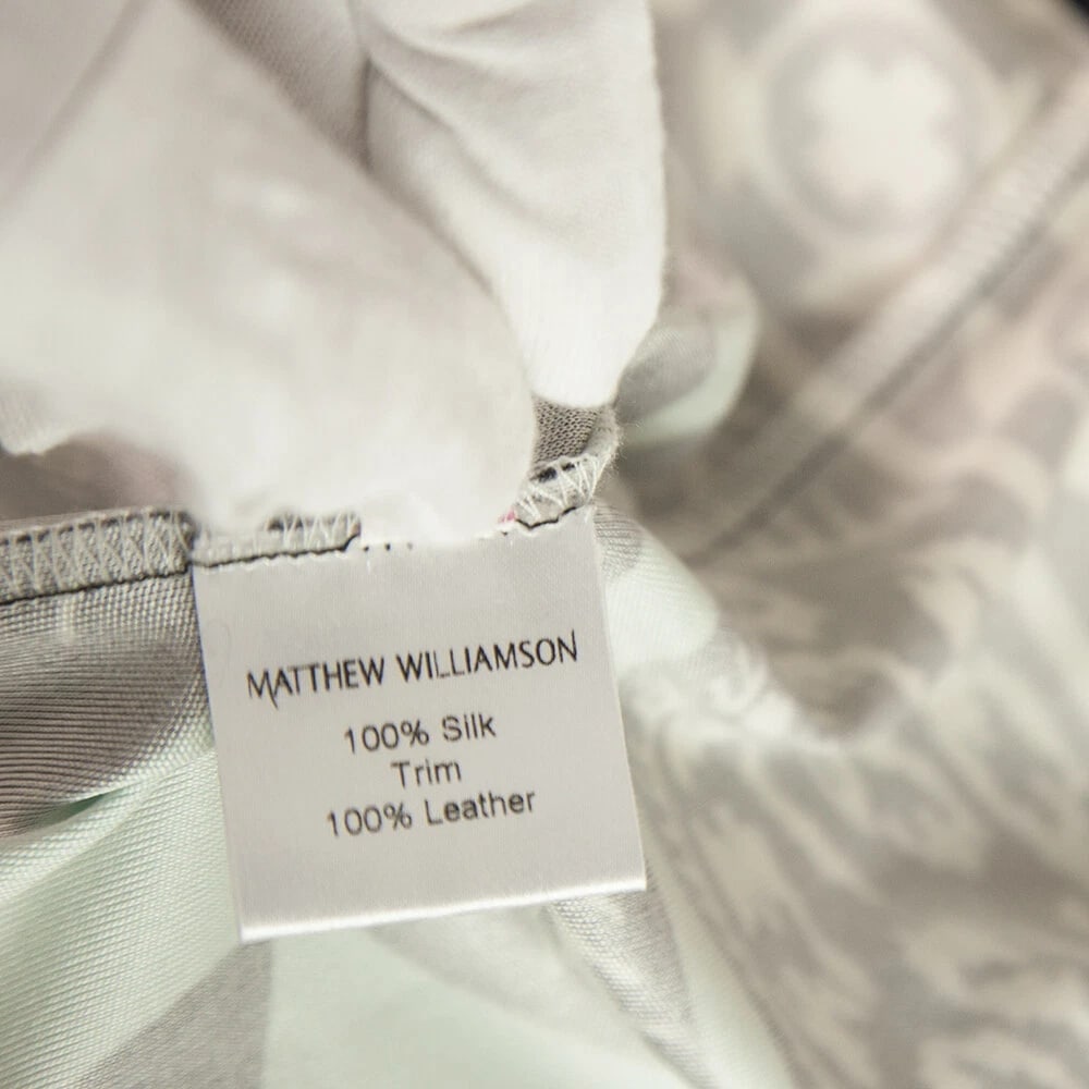 Matthew Williamson Ethnic Print Silk Sleeveless Halter Mini Summer Dress size 8 - 6