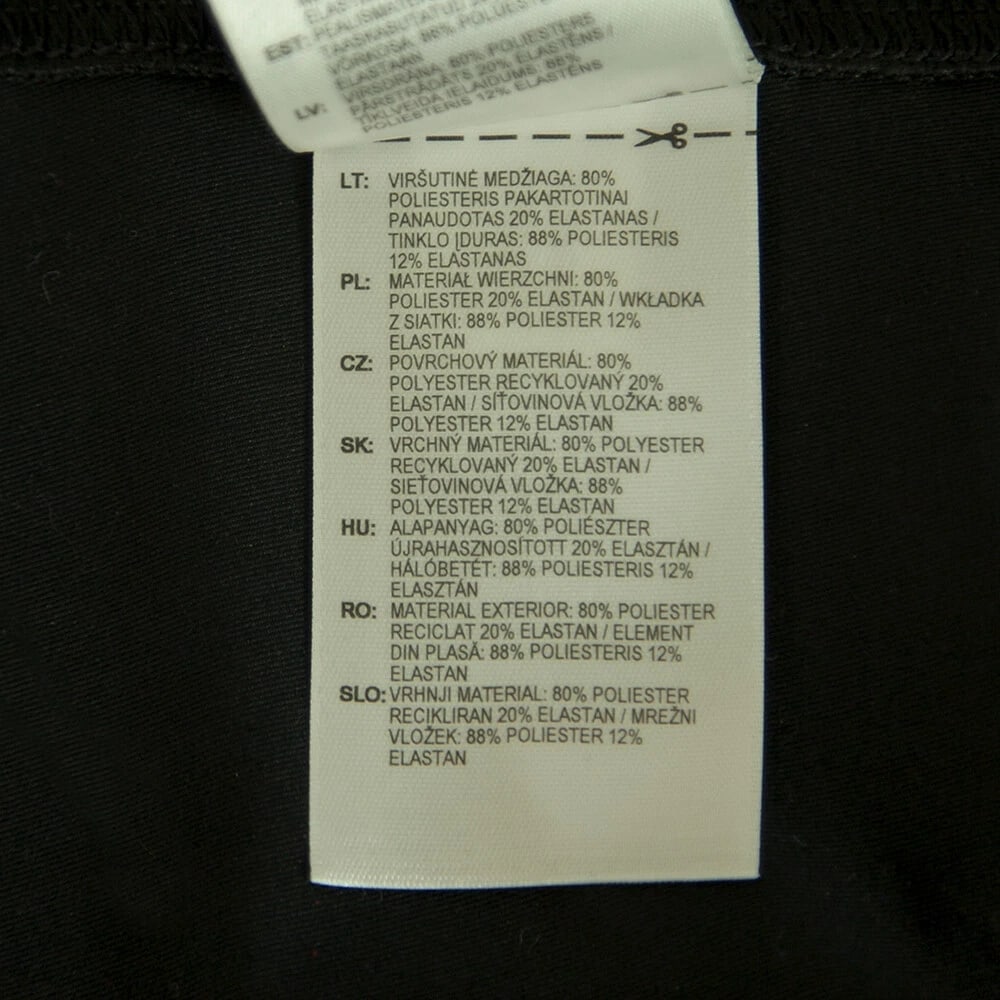 Adidas Stella McCartney Black Climalite Activewear Sport T-Shirt Top sz S - 5