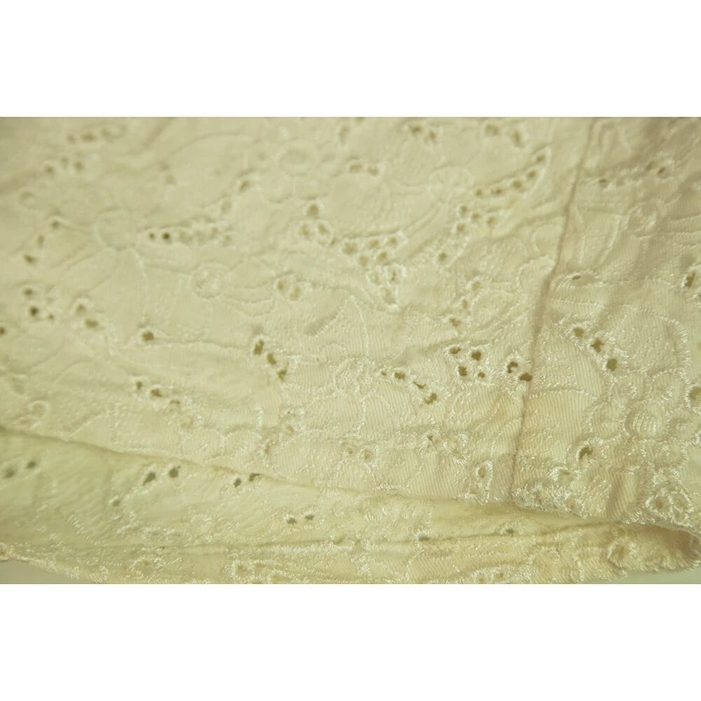 Isabel Marant Etoile Cream Broderie Lace Summer Shorts Pants size 38 - 6