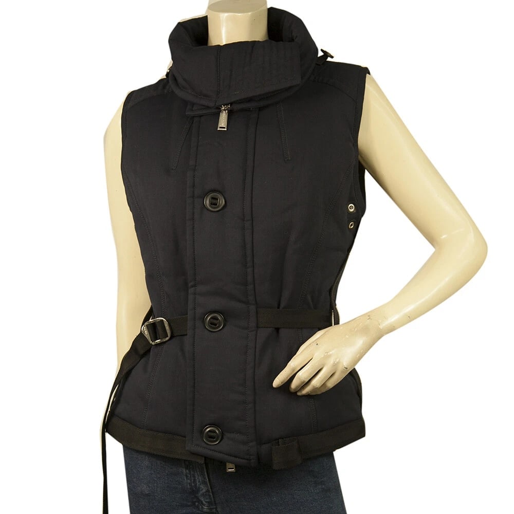 Dsquared2 D2 Blue 2 Pieces Set Vest & Hooded Bolero Jacket size 42 - 3