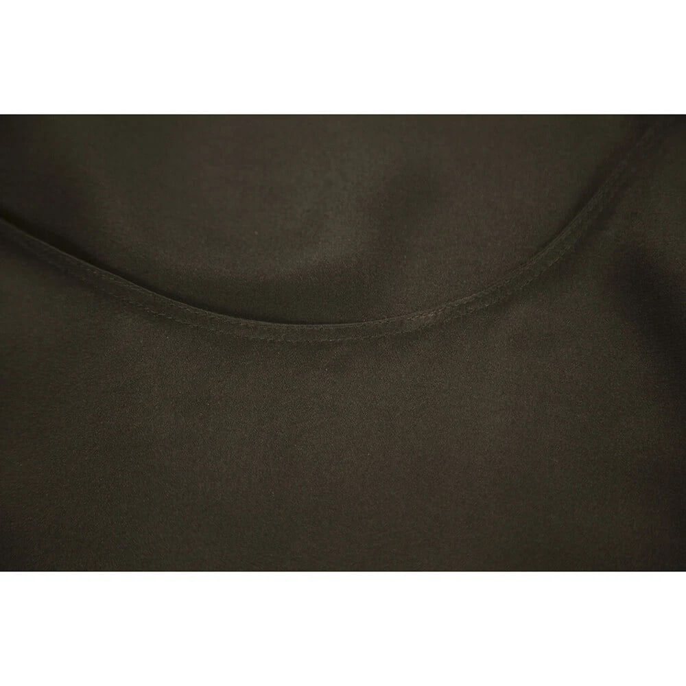 American Vintage Black 100% Silk Basic Tank Top Sleeveless T-Shirt sz S - 6