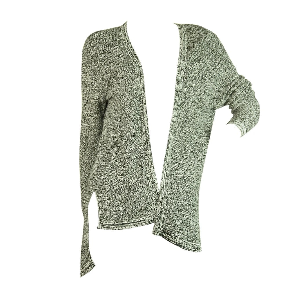 Surface to air Gray Cotton Longer at The Back Cardi Cardigan Top size 36 - 6