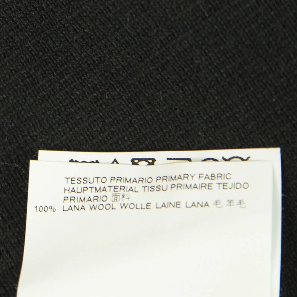 DSquared DS2 Sleeveless Black Wool Knit Elasticated Mini Dress size M w. Zippers - 6