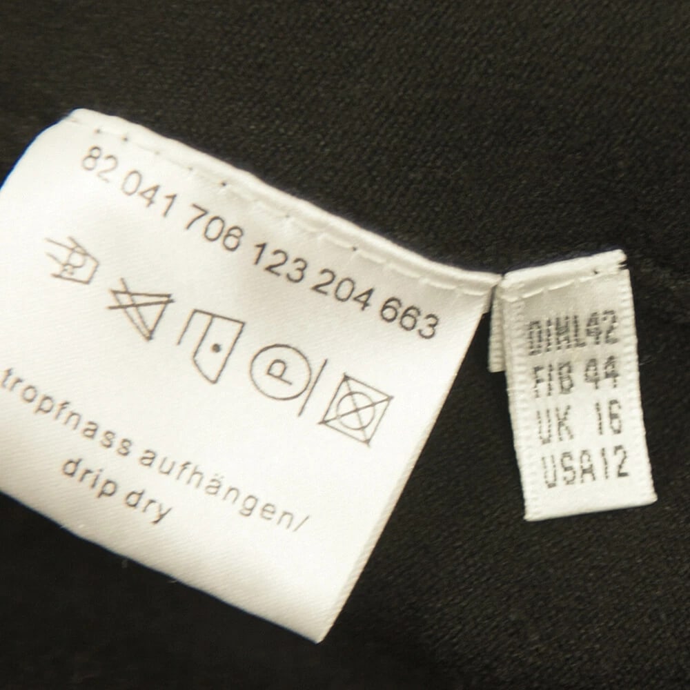 Delmod Black Knit Sleeveless Turtle Neck Top- 42 Sequins Cardigan- 46 Twin Set - 10