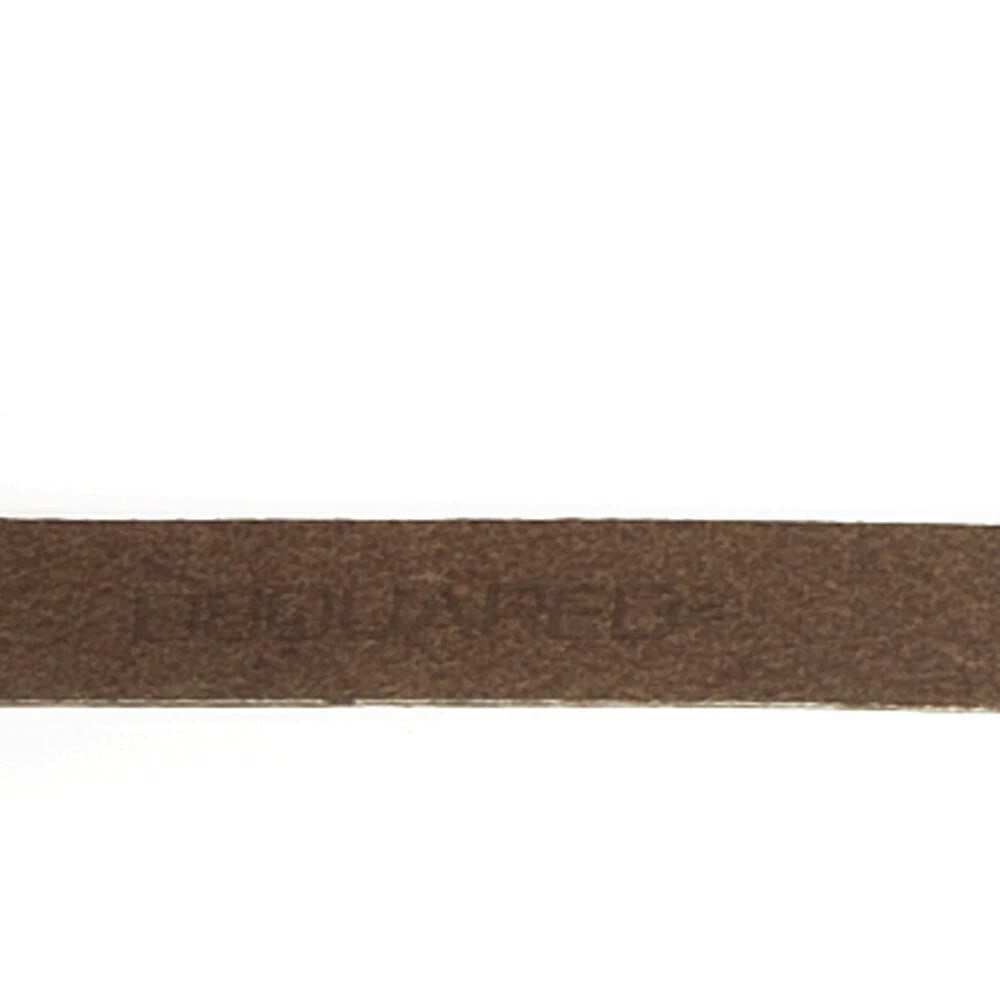 DSquared2 Woman's Brown Gold tone Buckle Thin Skinny Leather Belt size M - 3