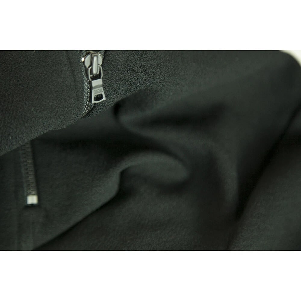 Alice + Olivia Black Viscose with Back & Side Zippers Cropped Top Size XS - 5