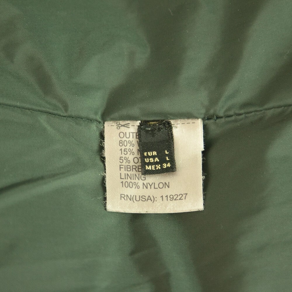 Gray Woolen Zipper Front Sleeveless Vest Jacket with Hood size L - 4