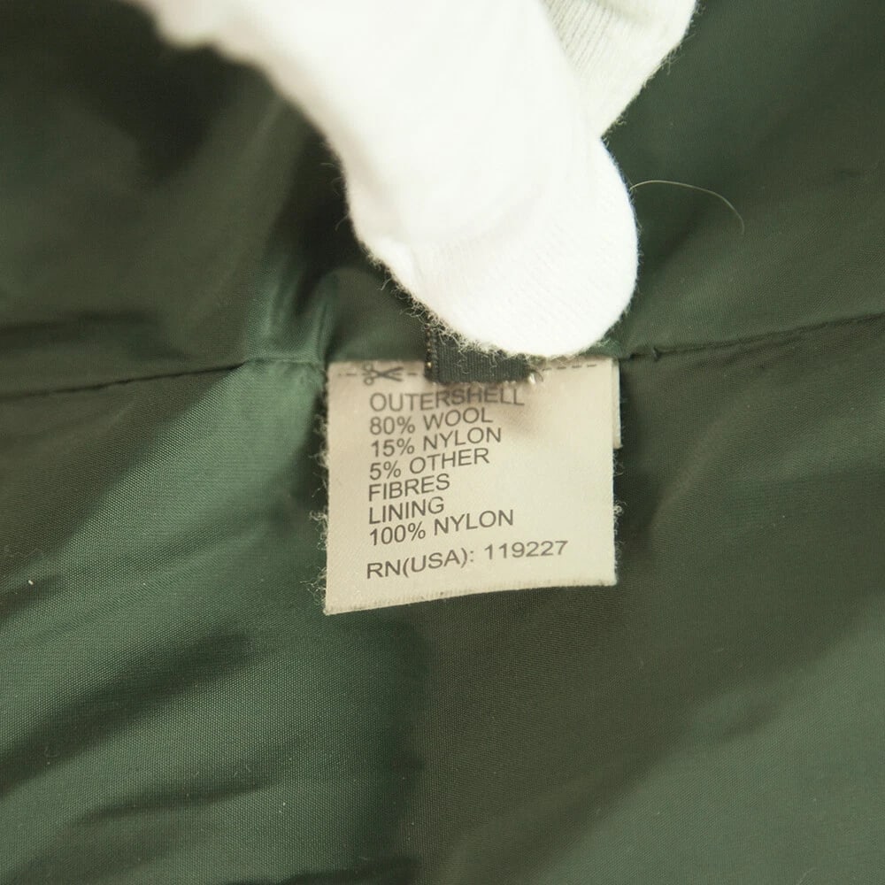 Gray Woolen Zipper Front Sleeveless Vest Jacket with Hood size L - 5