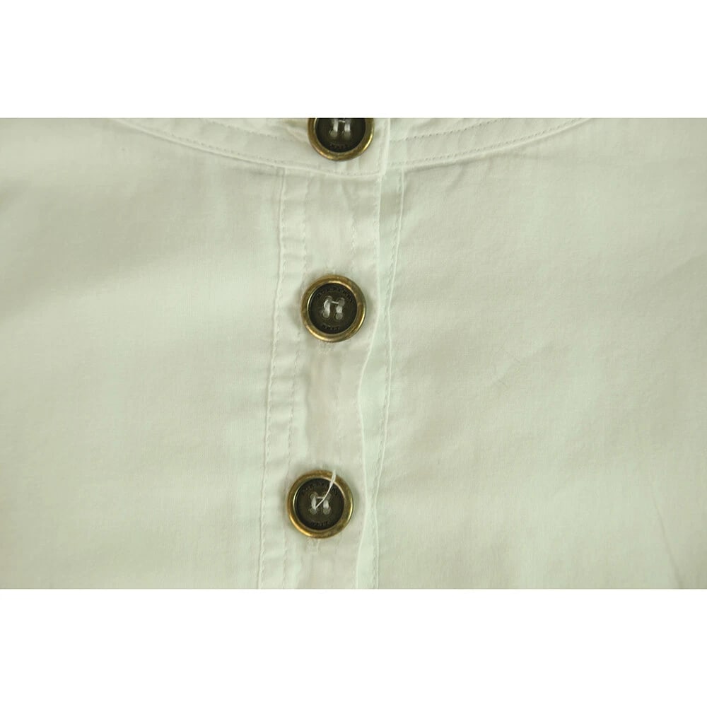 Burberry Brit Knee Length White Sleeveless Frill Details Summer Dress sz UK 12 - 4