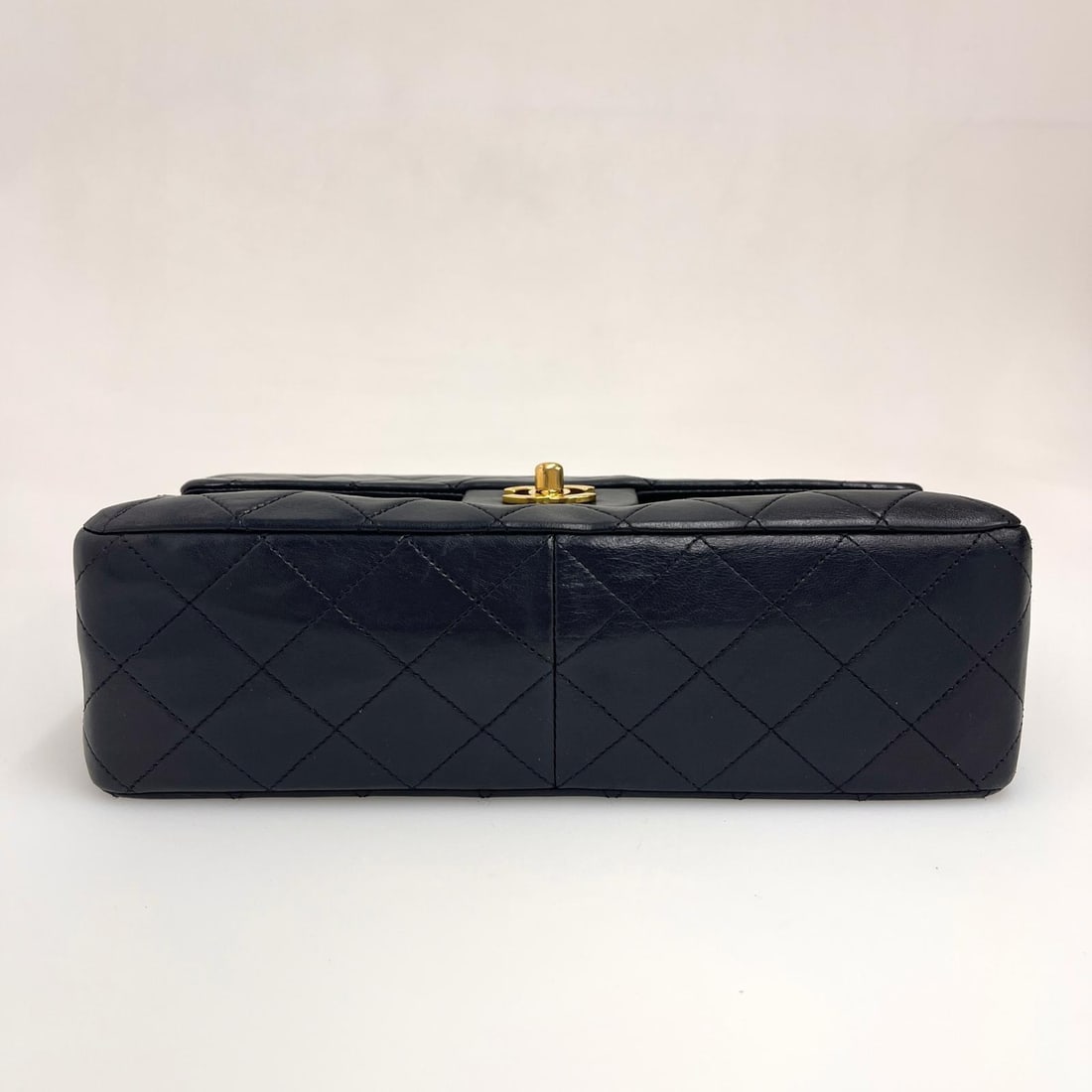 CHANEL Timeless Classic 25 Double Flap Bag in Black Leather - 6